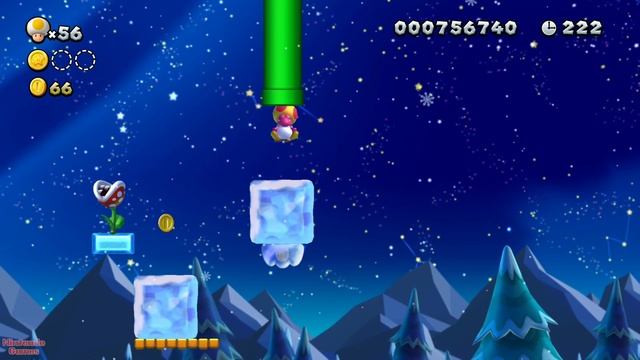 New Super Mario Bros. U Deluxe – Walkthrough World 2 (Yellow Toad) #6 смотреть онлайн