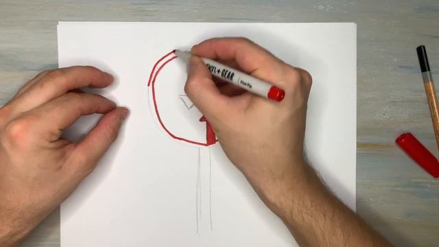 Как нарисовать Дорожный Знак Преимущество Встречного Движения смотреть онлайн