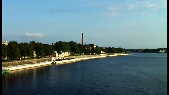 Псков набережные реки Великой ( Советская ) смотреть онлайн