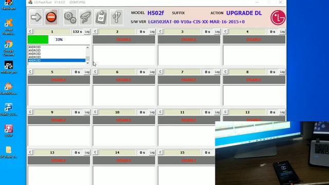 Flash Firmware LG Magna (H502F) via LGFlashTool смотреть онлайн