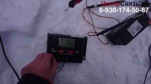 Обман - Солнечные батареи зимой в пасмурную погоду