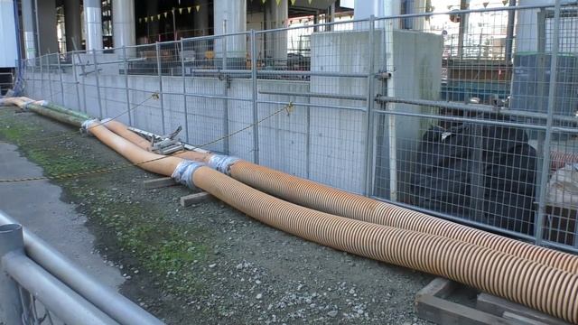 ???福岡市　西鉄天神大牟田線　地中工事中の雑餉隈駅周辺の近況　2022年11月27日撮影。The current situation at ZasshonoKuma Station. смотреть онлайн