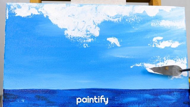 Как нарисовать морской пейзаж парусника акрилом смотреть онлайн