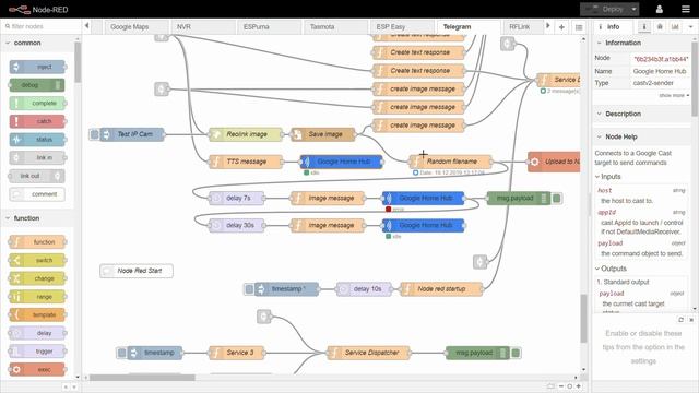 Node Red + IP Camera + Home Hub смотреть онлайн
