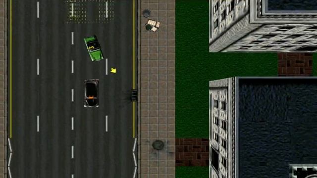 Grand Theft Auto: London 1969 (1999) very short gameplay смотреть онлайн