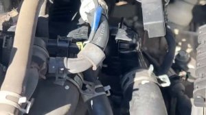 2015 to 2019 Hyundai Sonata thermostat location and replacement. 1-2