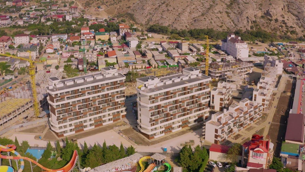 Atlas Apart-Hotel & SPA! Видеохроника строительства: август 2022 года