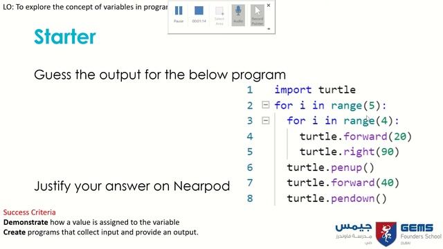 Understanding loop in python turtle смотреть онлайн