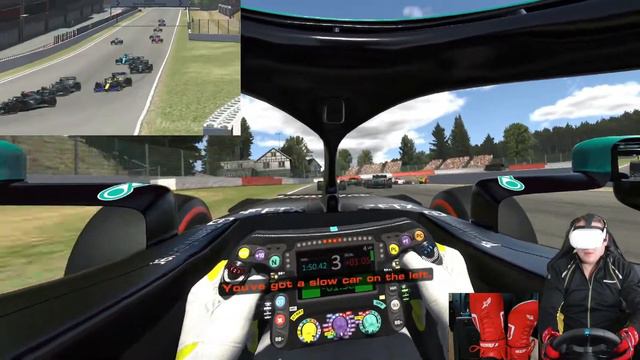 iRacing | F1 Mercedes W12 | Race at Spa In VR смотреть онлайн