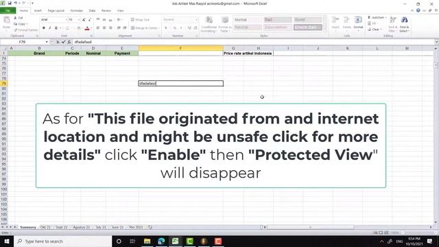 How to Disable Protected View in Excel Permanently смотреть онлайн