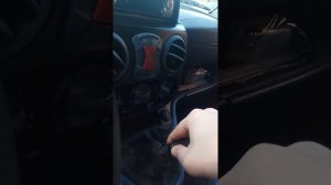 fiat doblo Как снять набалдашник ручки кпп в фиат добло