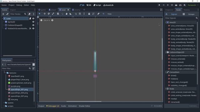 Godot 4 Space Shooter Tutorial #3 - The Enemy Scene смотреть онлайн