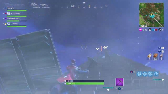 Watching the Rocket Launch in Fortnite with NoughtPointFourLIVE! (no voice) смотреть онлайн
