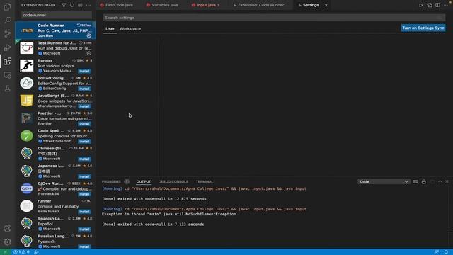 Get User Input In Visual Studio Code | Run Java Programs In Terminal | On macOS Linux & Windows ? смотреть онлайн