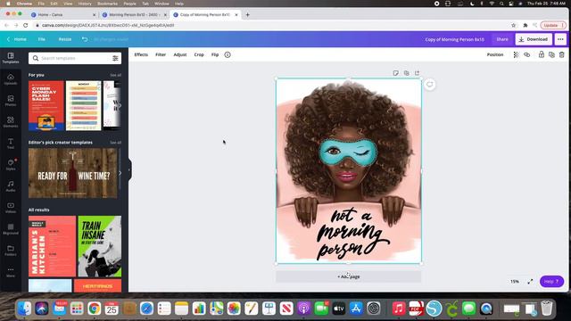 How to Create Digital Prints in Canva | Digital Prints | Canva Tutorial смотреть онлайн