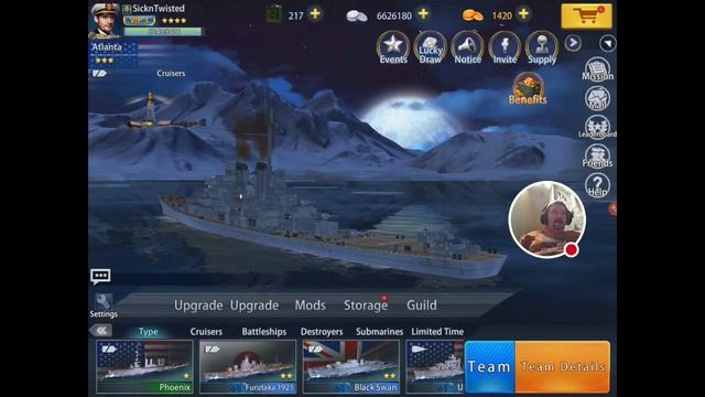 Warship Rising Awesome game смотреть онлайн