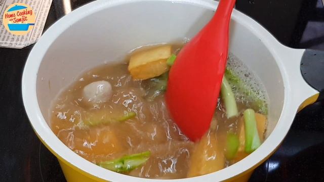 Sweet And Fast Prawn Soup Recipe