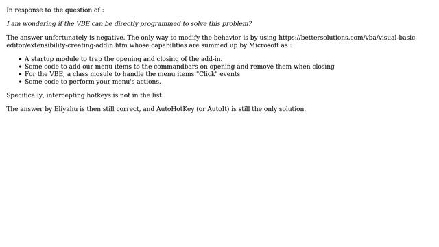 Unix & Linux: How to change Control-Y behavior in Excel-VBA's IDE? (3 Solutions!!) смотреть онлайн