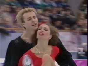 Майя Усова и Александр Жулин (Россия), Олимпийские Игры 1994, показательные выступления - "Танго"