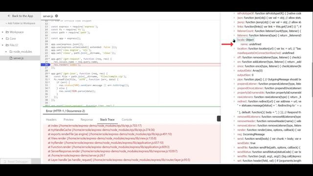 HTTP 500 Error in NodeJS | Cannot read properties of undefined (reading 'toUpperCase') | Errsole смотреть онлайн
