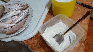 Жареная барабулька - очень быстро и просто