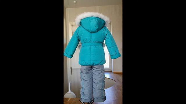 Детский зимний комбинезон для девочки "Алиса" смотреть онлайн