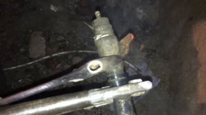 Заморозка воды в трубе во время замены крана