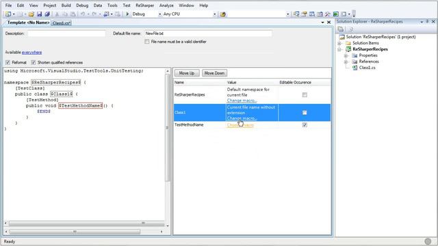 ReSharper - File Templates Creation (ru).avi смотреть онлайн