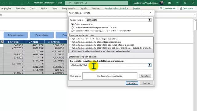 MACRO - Para Señalar Fila Seleccionada ? смотреть онлайн