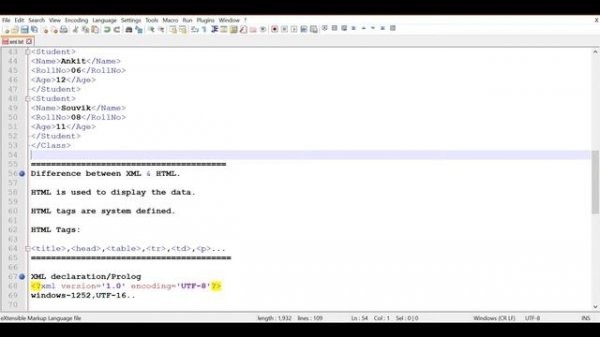 XML Tutorial for Beginners || Everything About XML || XML Tutorial || Extensible Markup Language