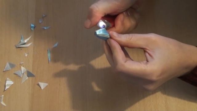 Flower Kanzashi Master Class Hand Made DIY Канзаши мастер класс, комплект Эльза, часть 1