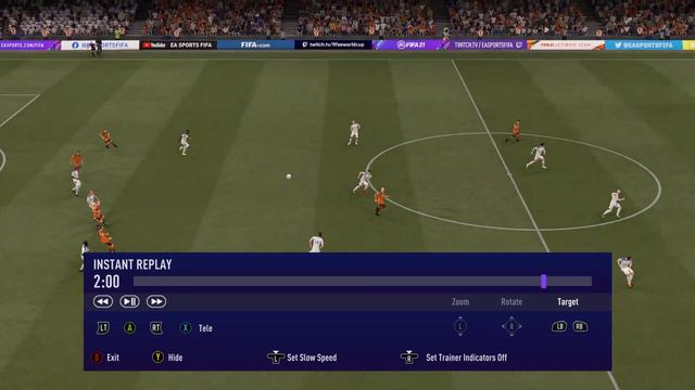 Paulv2k4 FIFA 21 Gameplay Mod V5 CPUvCPU. Great CPU Long Ball Goal! смотреть онлайн