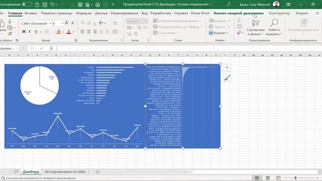 Excel в IT / Дашборды. Основы создания смотреть онлайн