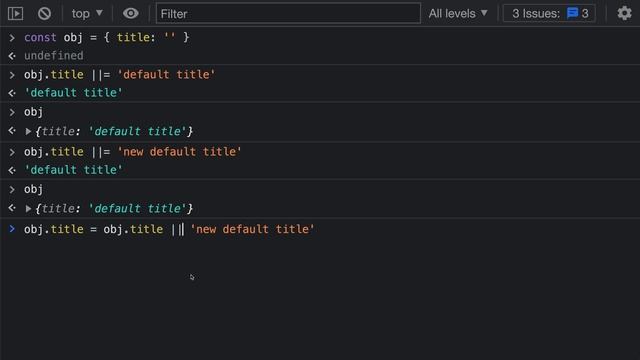 JavaScript tips — The logical or assignment operator ||= смотреть онлайн