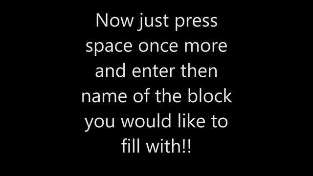 How to use the /fill command on 1.12 | Minecraft tutorial смотреть онлайн