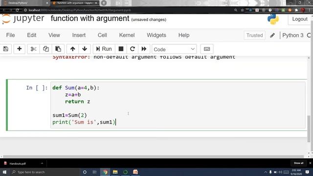 #28 Python Functions With Arguments смотреть онлайн