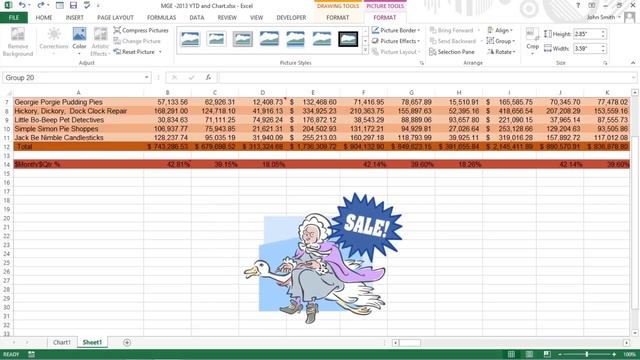 How to Group Images in an Excel 2013 Document For Dummies смотреть онлайн