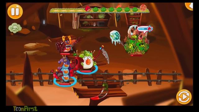 Angry Birds Epic: Upcoming Event Curse Of the Necromancer, Cave 11 Mocking Canyon 8 - Walkthrough смотреть онлайн