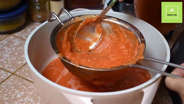 Pasta de Tomate Casera para que no Gastes más ni compres de lata смотреть онлайн