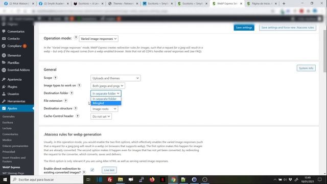 Usar imágenes webp en Wordpress con el plugin Webp Express. Resuelve el aviso de Google PageSpeed. смотреть онлайн