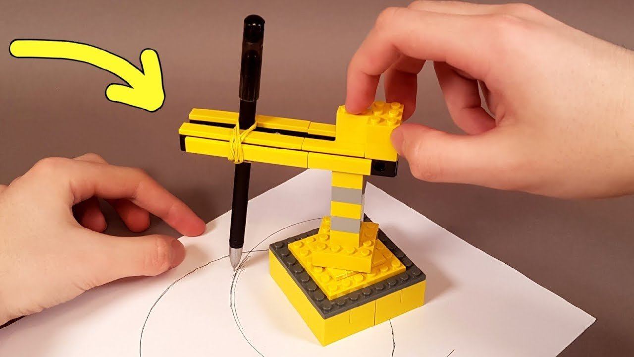Как сделать Машинку для Рисования из ЛЕГО смотреть онлайн