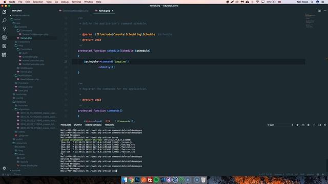 Laravel Tutorial For Beginners Part - 4 | Task Scheduling Using Laravel | PHP Framework | Edureka смотреть онлайн