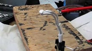 Сварка алюминиевых проводов газовой горелочкой