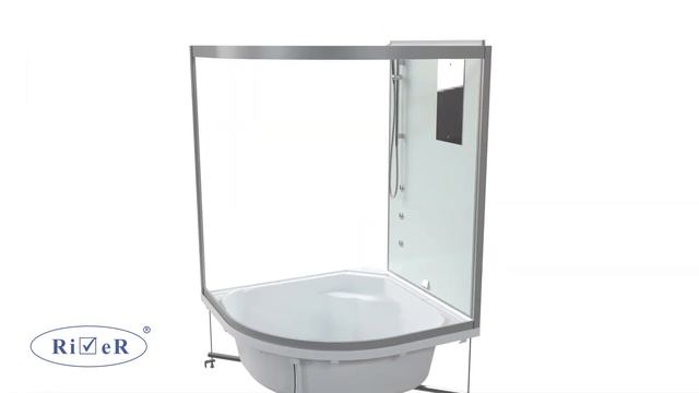 Инструкция по установке душевых кабин: TEMZA 120/55 MT(TH), TEMZA 135/55MT(TH) смотреть онлайн