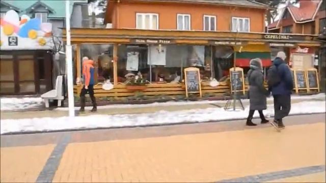 2018 03 10 Литва Паланга 5 Ресторан Улица Басанавичус смотреть онлайн