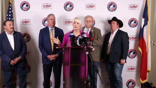 Harris County GOP Press Conference on Election Administrator’s Failure to Properly Manage Election смотреть онлайн