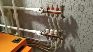 Самотечная система отопления на пп трубах. Дровяной котел без насоса, без электричества.