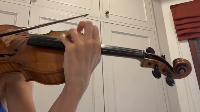 Г.Шрадик, Упражнение для скрипки 16, H.Shradieck Finger exercises 16 смотреть онлайн