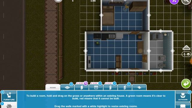 How To Extend A Room For Beginners - The Sims Freeplay смотреть онлайн