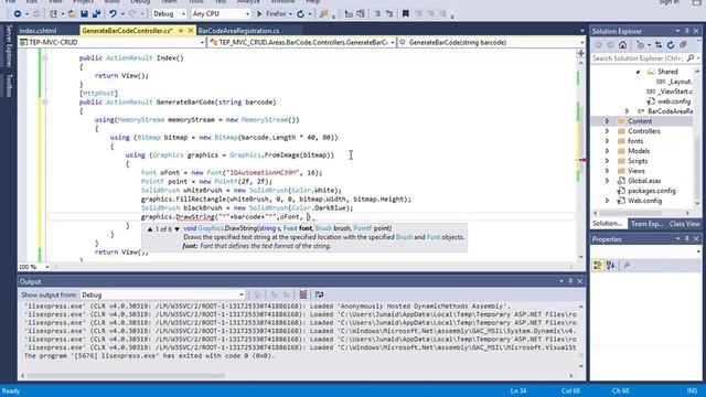 55 ASP .NET MVC - BarCode Reader and Writer Application - Part 2 смотреть онлайн
